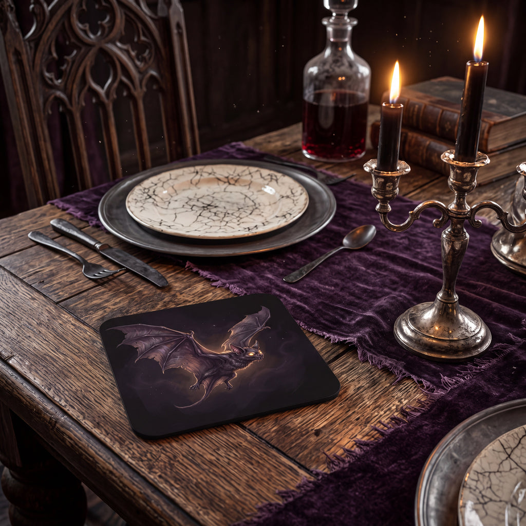 Bat Coaster – Spooky Halloween Drink Mat