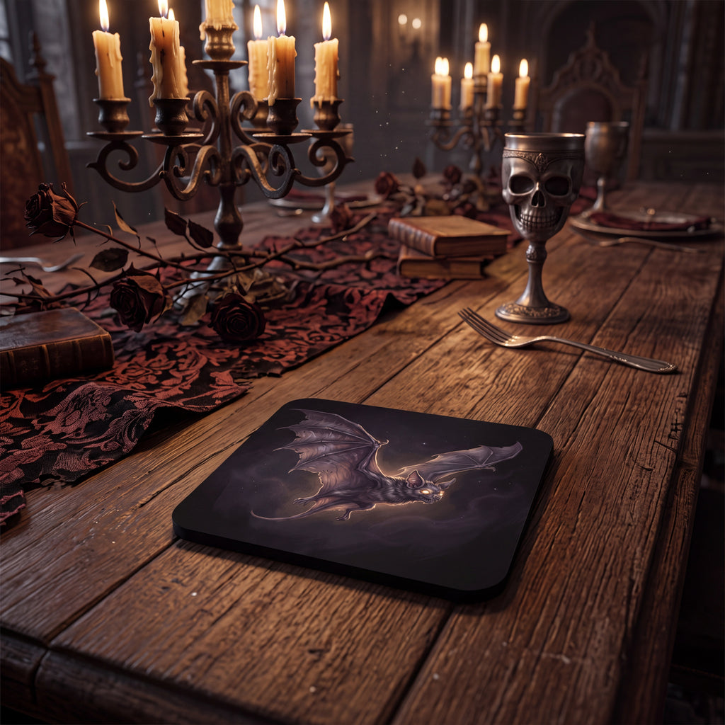 Bat Coaster – Spooky Halloween Drink Mat
