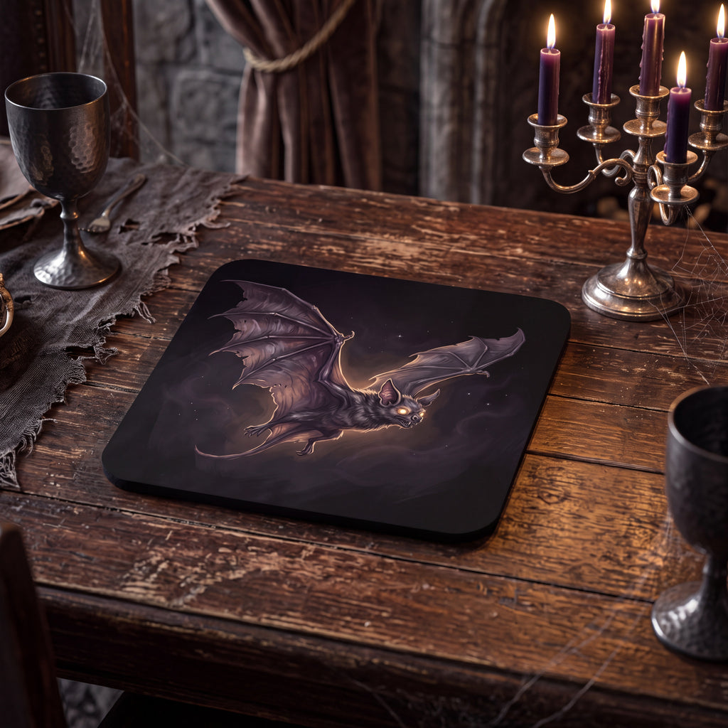 Bat Coaster – Spooky Halloween Drink Mat