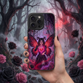 Gothic Valentine iPhone Case | Succubus Fairy Queen | Matte Tough Case | Dual-Layer Protection