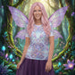Crystalwing Filigree Women’s Tee | Pastel Fairy Wing Damask | Smooth Stretch Shirt