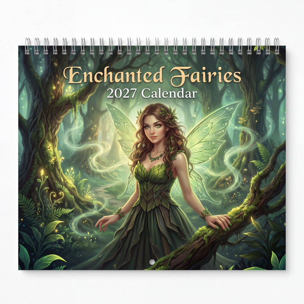 Enchanted Fairies 2027 Wall Calendar | Magical Seasonal Fairy Art