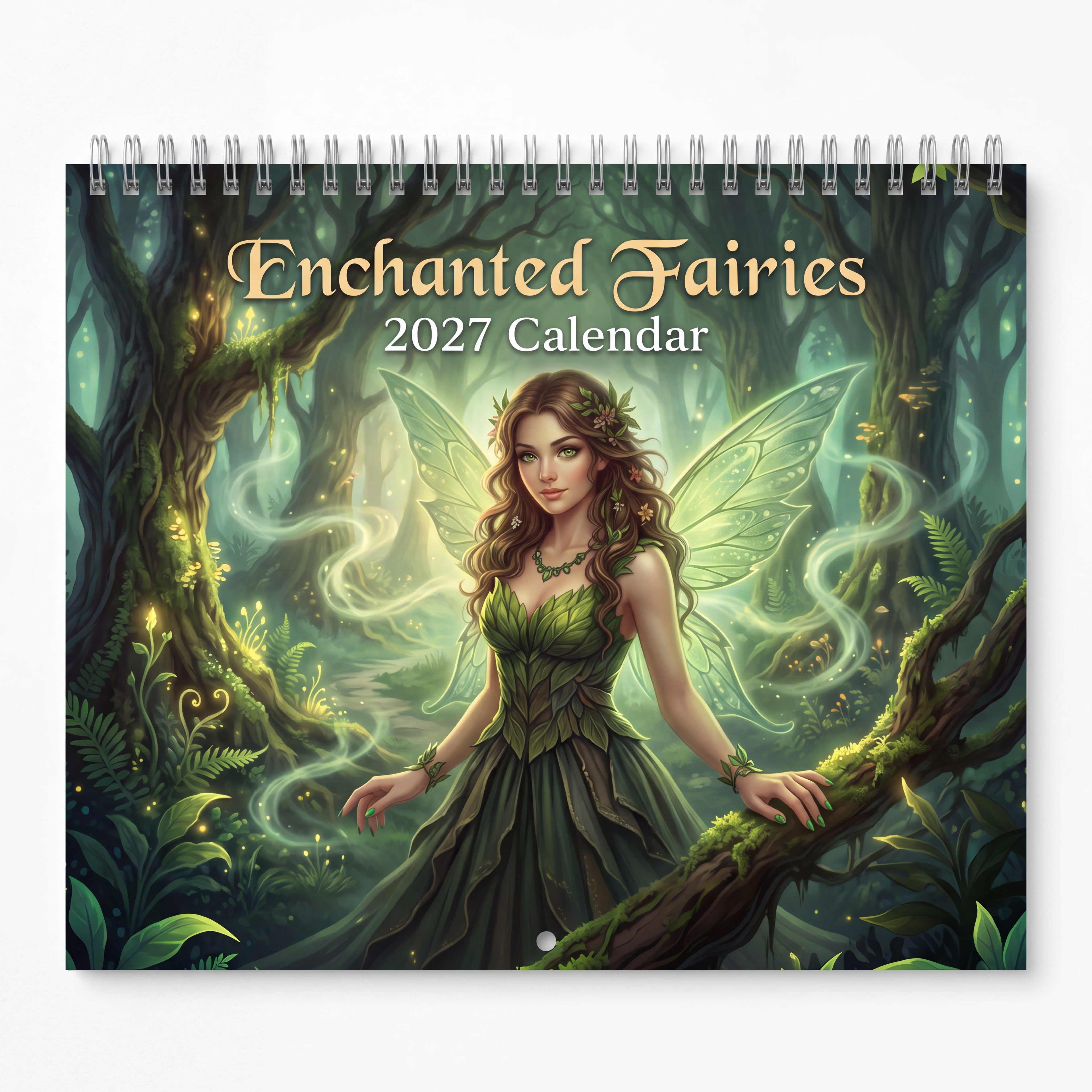 Enchanted Fairies 2027 Wall Calendar | Magical Seasonal Fairy Art