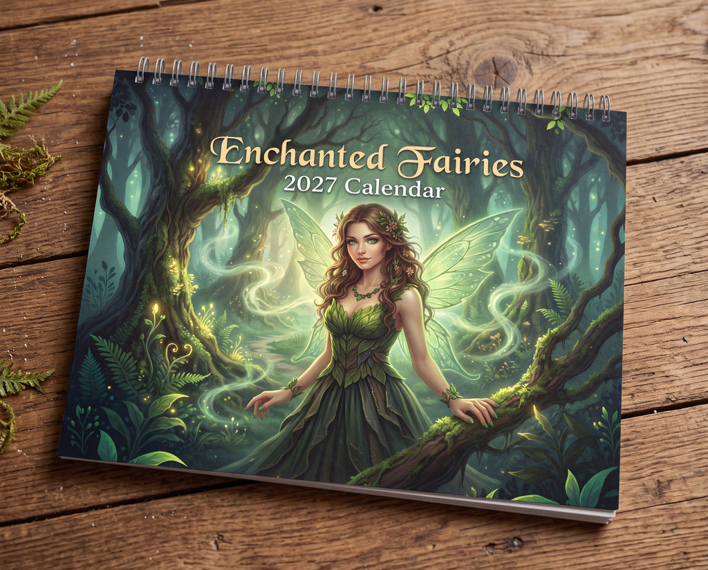 Enchanted Fairies 2027 Wall Calendar | Magical Seasonal Fairy Art