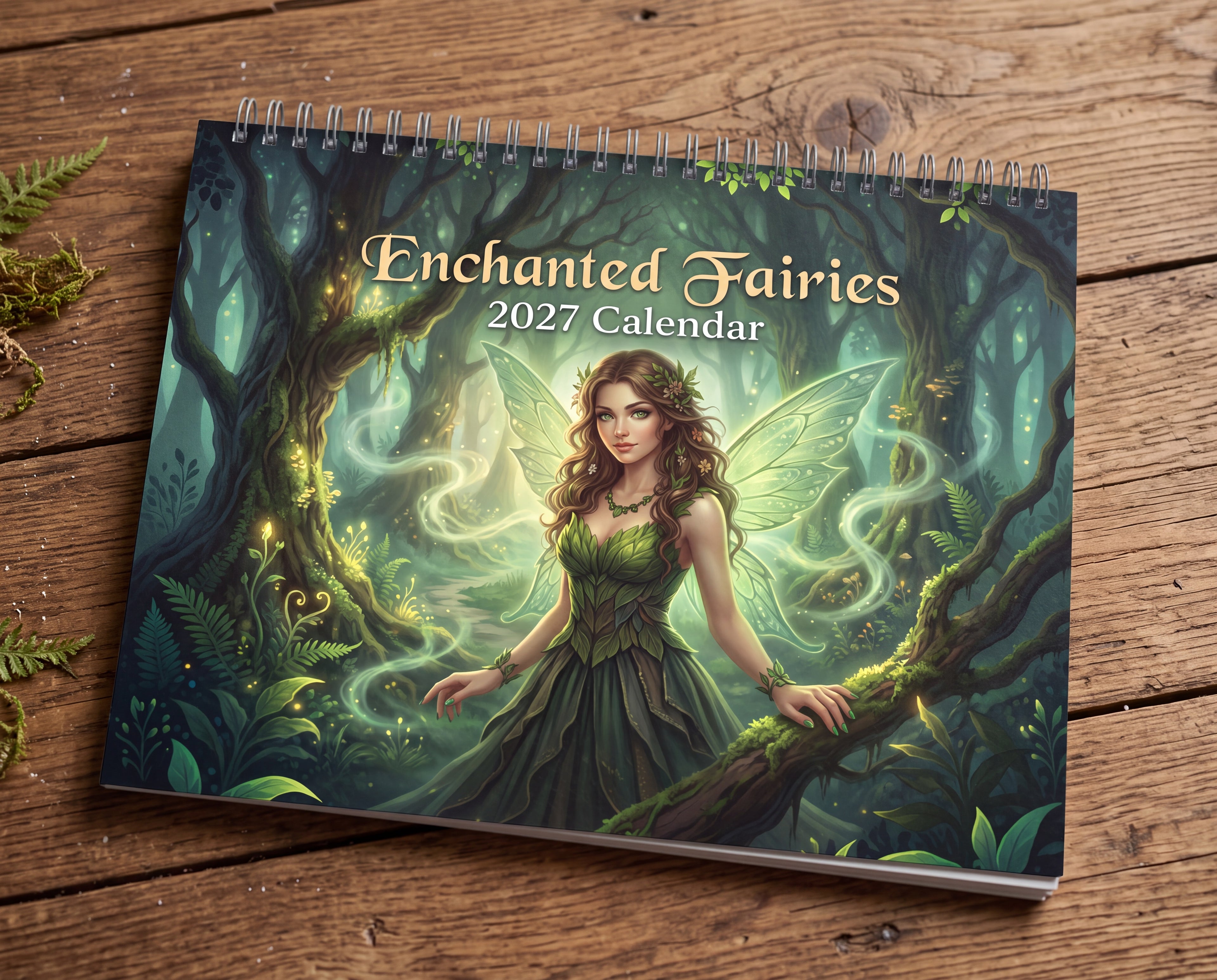 Enchanted Fairies 2027 Wall Calendar | Magical Seasonal Fairy Art