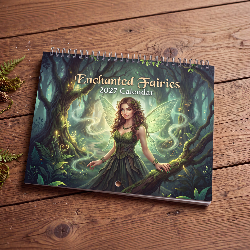 Enchanted Fairies 2027 Wall Calendar | Magical Seasonal Fairy Art