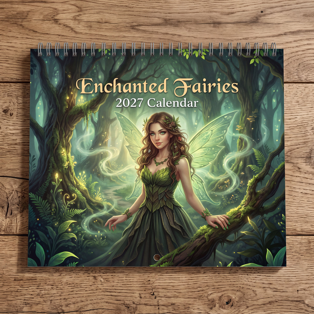 Enchanted Fairies 2027 Wall Calendar | Magical Seasonal Fairy Art
