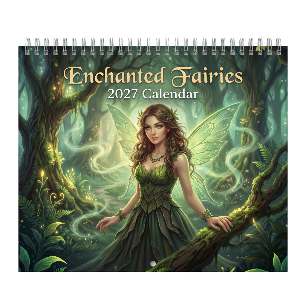 Enchanted Fairies 2027 Wall Calendar | Magical Seasonal Fairy Art