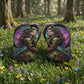 Fantasy Fairy Sandals | Forest Fae Sublimation Flip Flops
