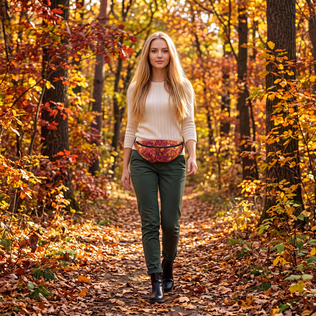 CUT-SEW Autumn Leaves Belt Bag – Waist Bag