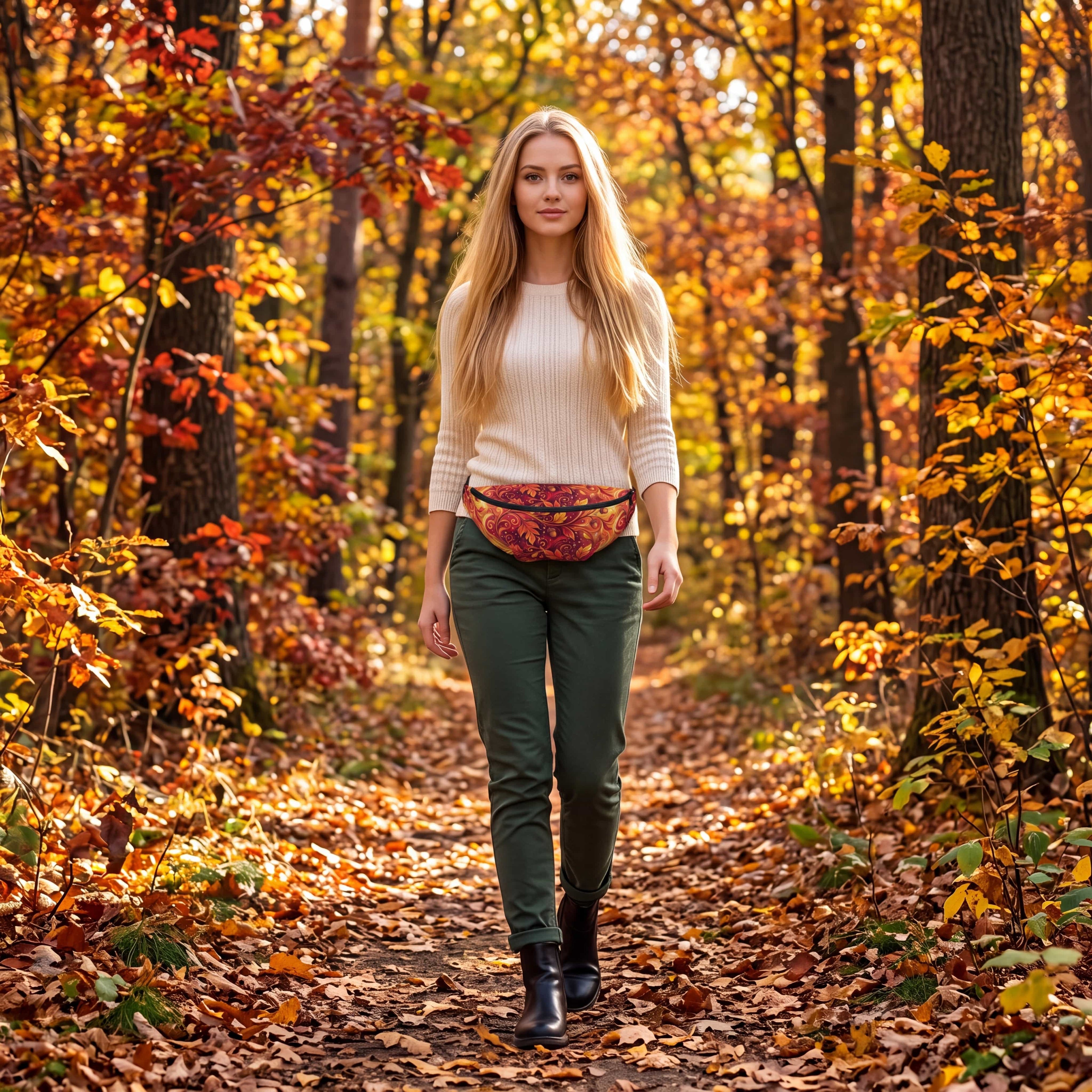 CUT-SEW Autumn Leaves Belt Bag – Waist Bag