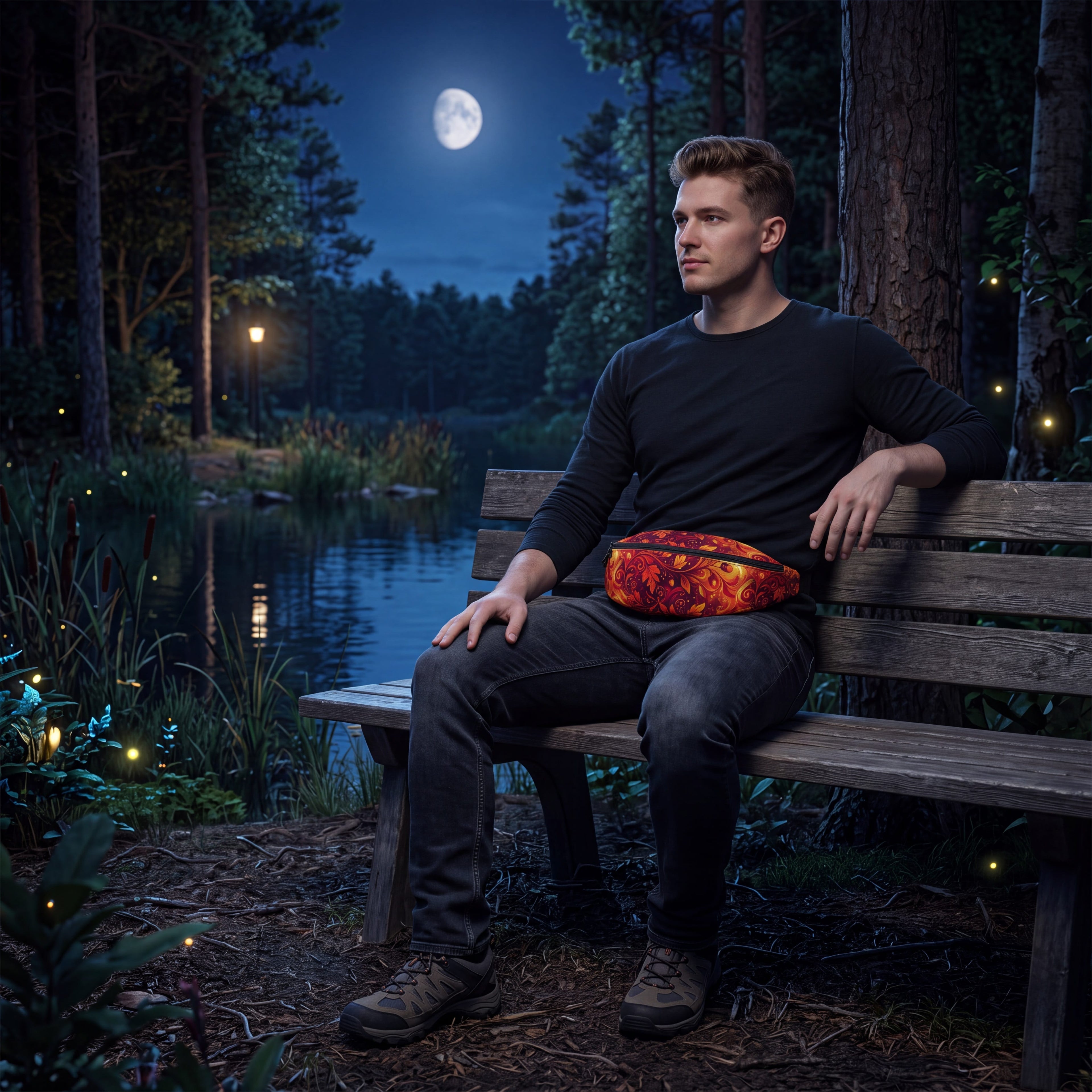 CUT-SEW Autumn Leaves Belt Bag – Waist Bag