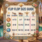 Magical Fantasy Flip Flops | Arabian Genie Girl & Enchanted Palace Sandals