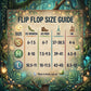 Fantasy Fairy Sandals | Forest Fae Sublimation Flip Flops