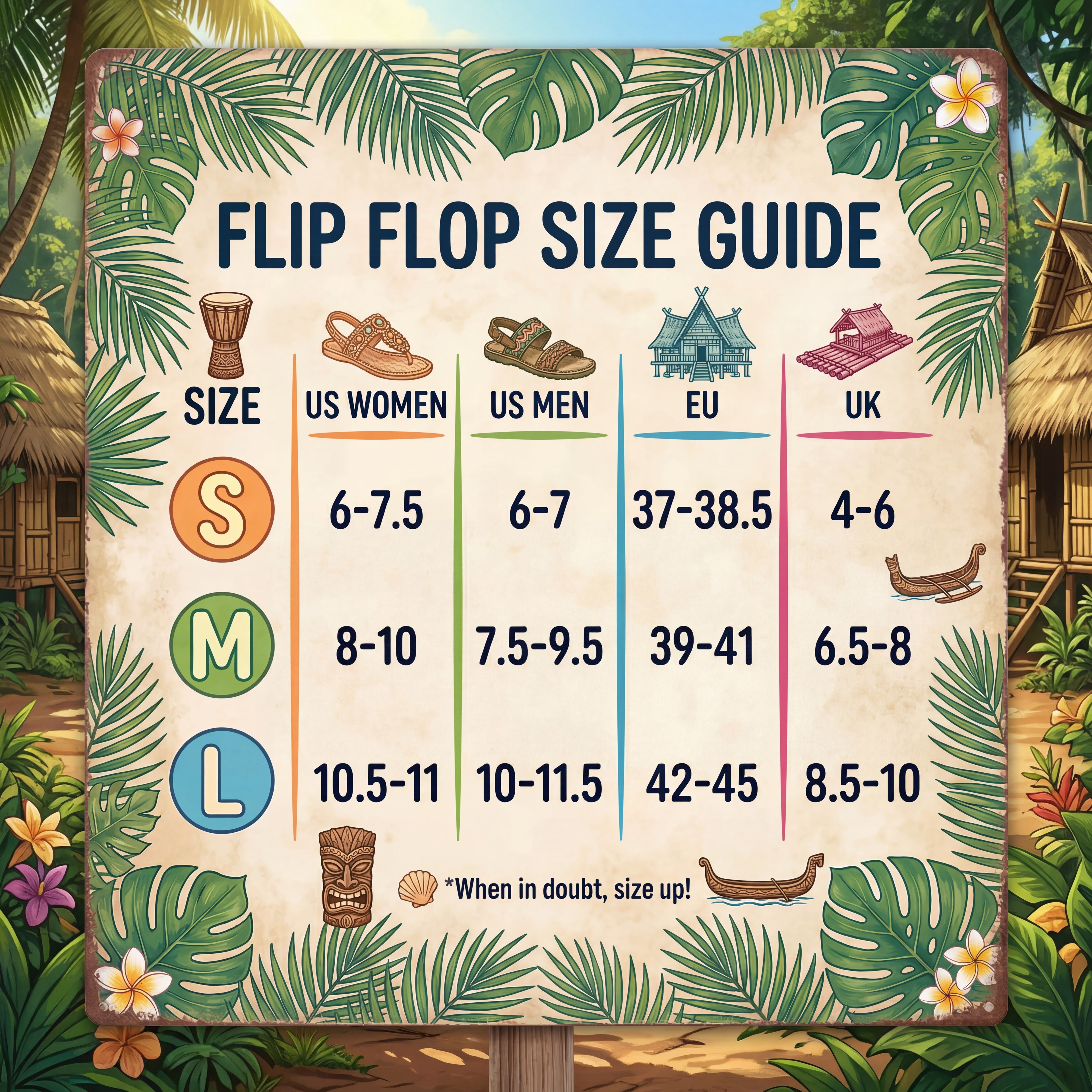 Jungle Flip Flops | Tropischer Regenwald-Lagunen-Sublimationssandalen