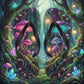 Enchanted Forest Flip Flops | Fairycore Forest Sandals