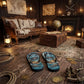 Pirate Flip Flops | Treasure Chest & Stormy Sea | Sublimation Sandals