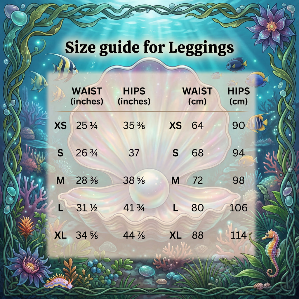 Mermaid Scale Yoga Leggings | Seafoam Ocean Pearl | High-Waisted Activewear