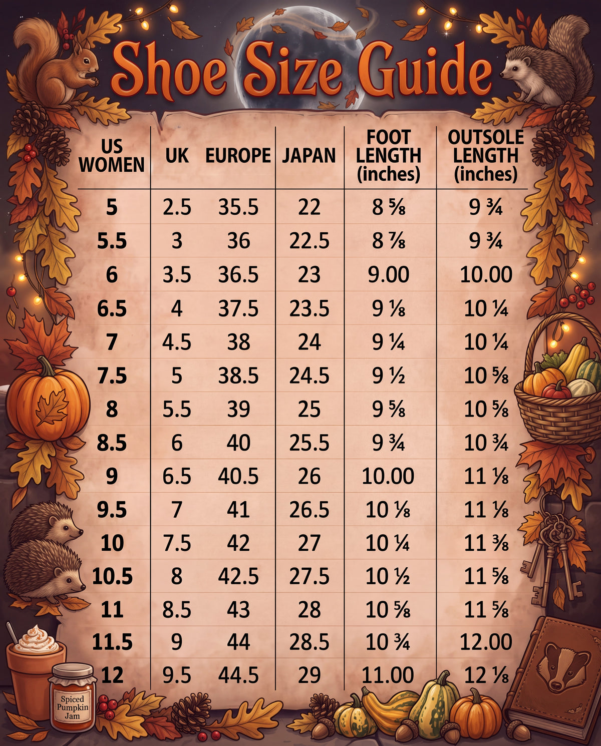 Women's Autumn Leaves Slip-On Shoes – Burnt Orange, Burgundy & Gold Fall Canvas Sneakers