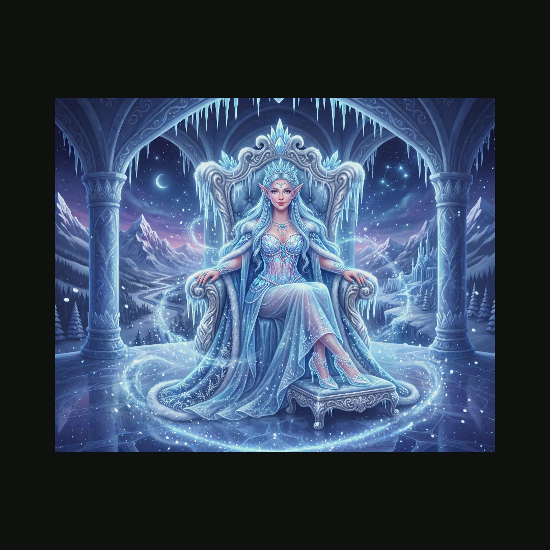 Enchanted Elves 2027 Wall Calendar – Fantasy Elven Women & Forest Art