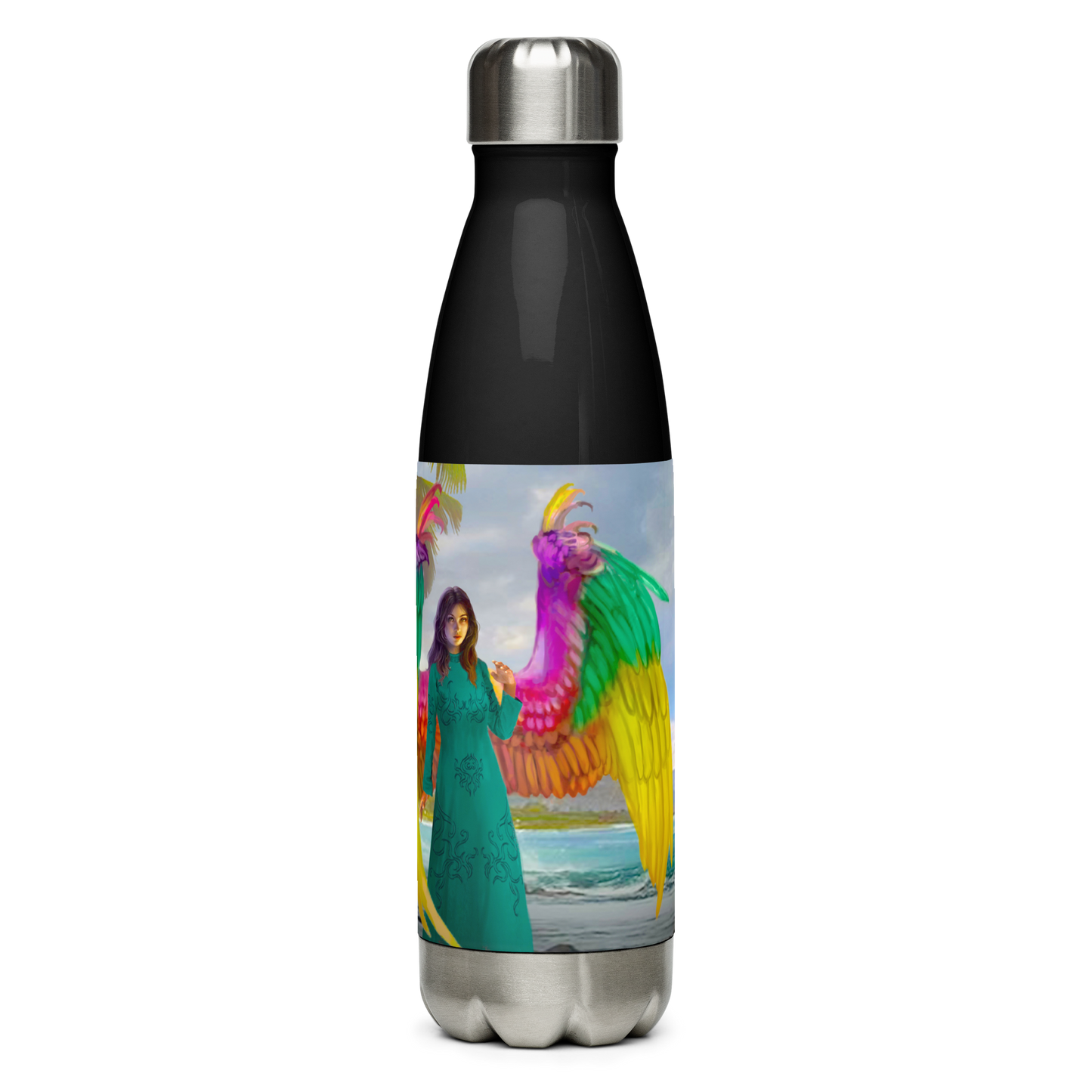 Stainless Steel Water Bottle - Summer Fairy