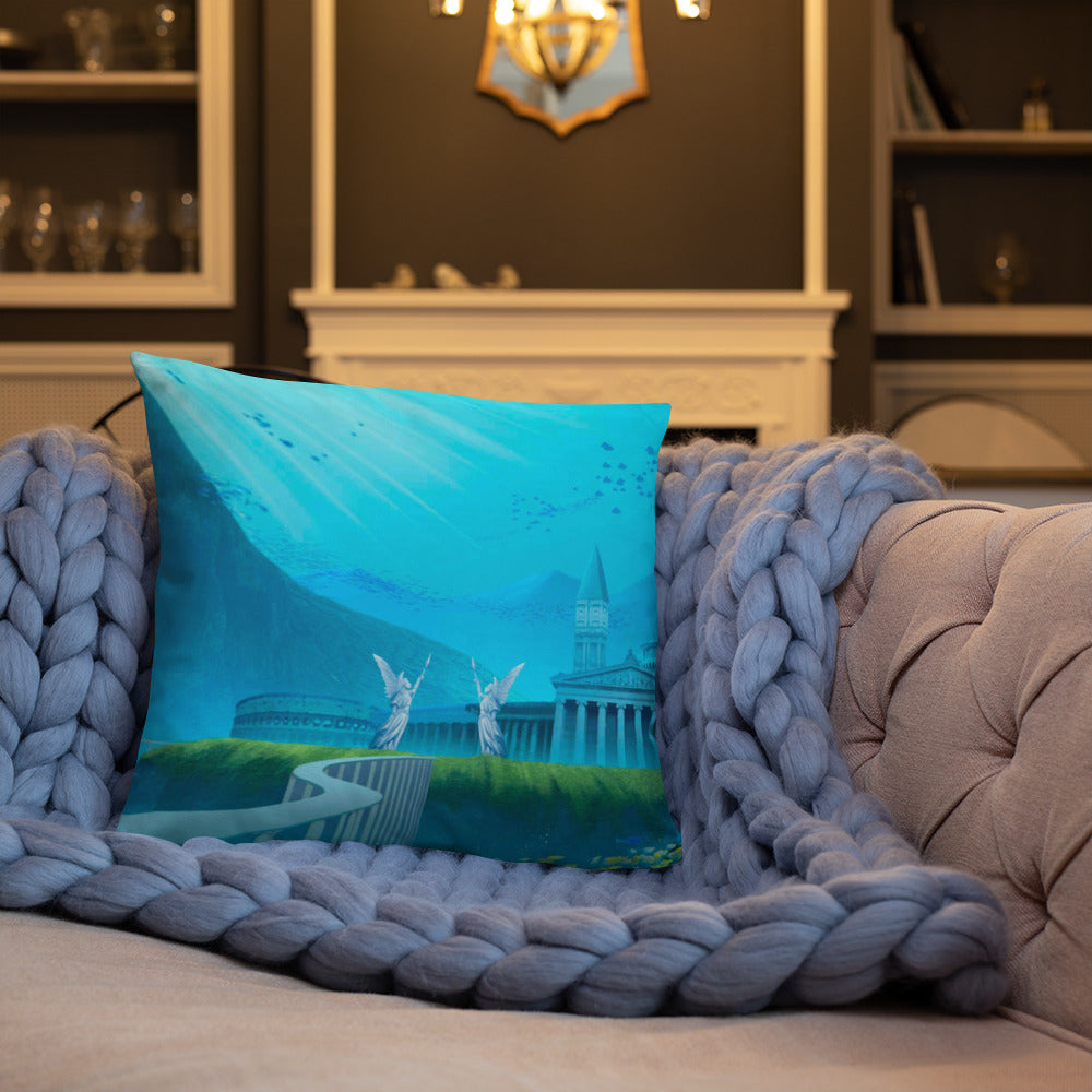 Beautiful Soft Pillow - Atlantis Kingdom