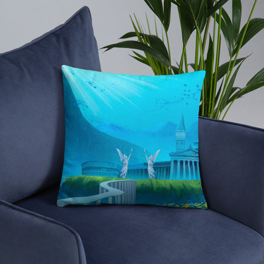 Beautiful Soft Pillow - Atlantis Kingdom