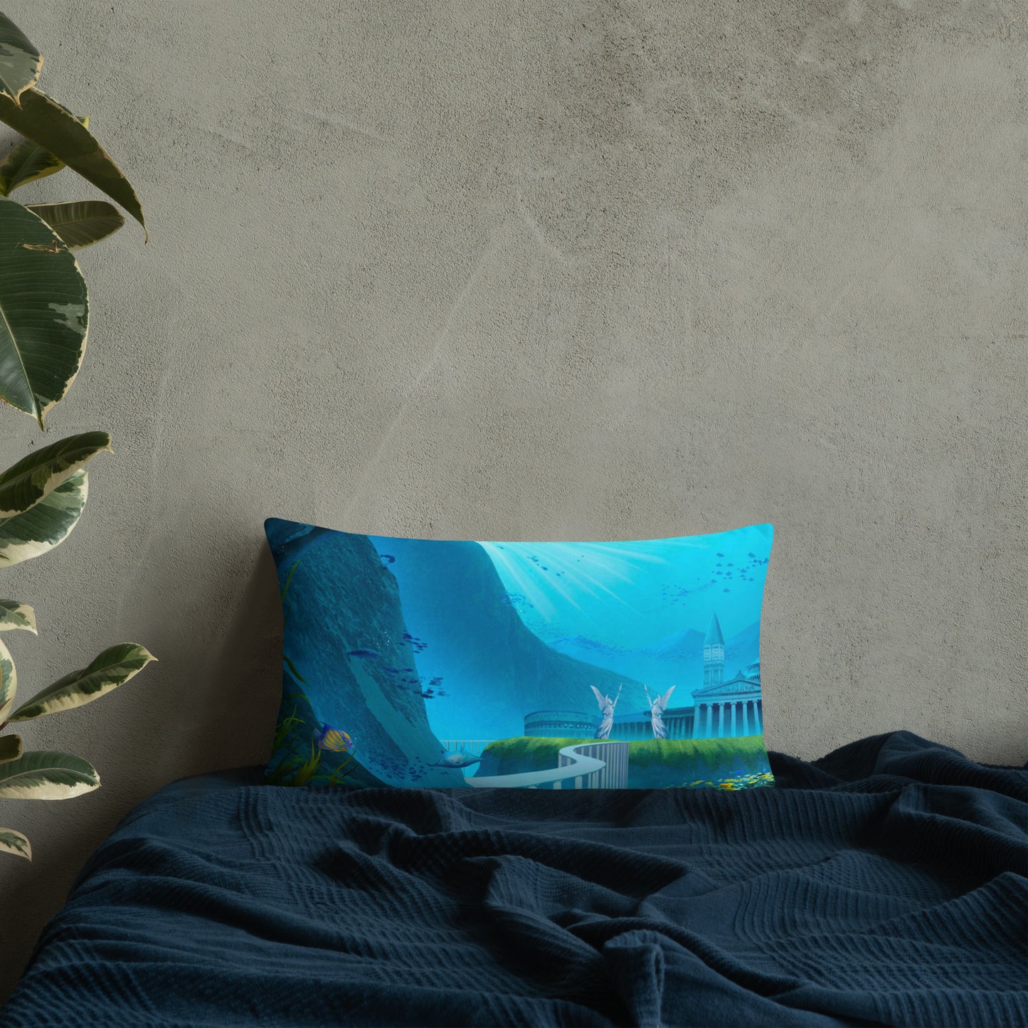 Beautiful Soft Pillow - Atlantis Kingdom