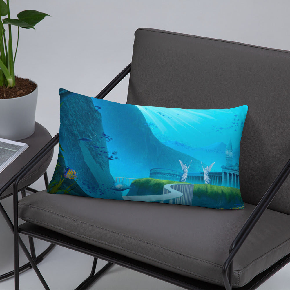 Beautiful Soft Pillow - Atlantis Kingdom