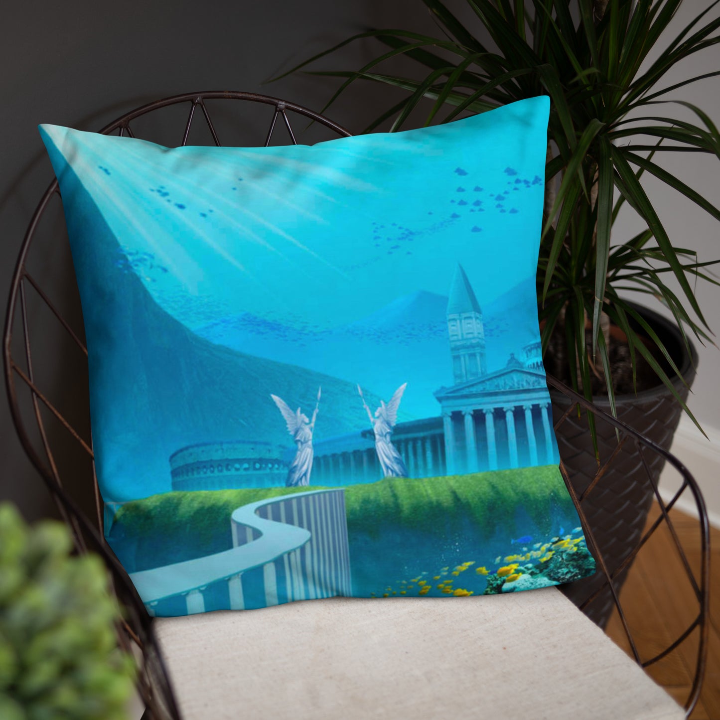 Beautiful Soft Pillow - Atlantis Kingdom