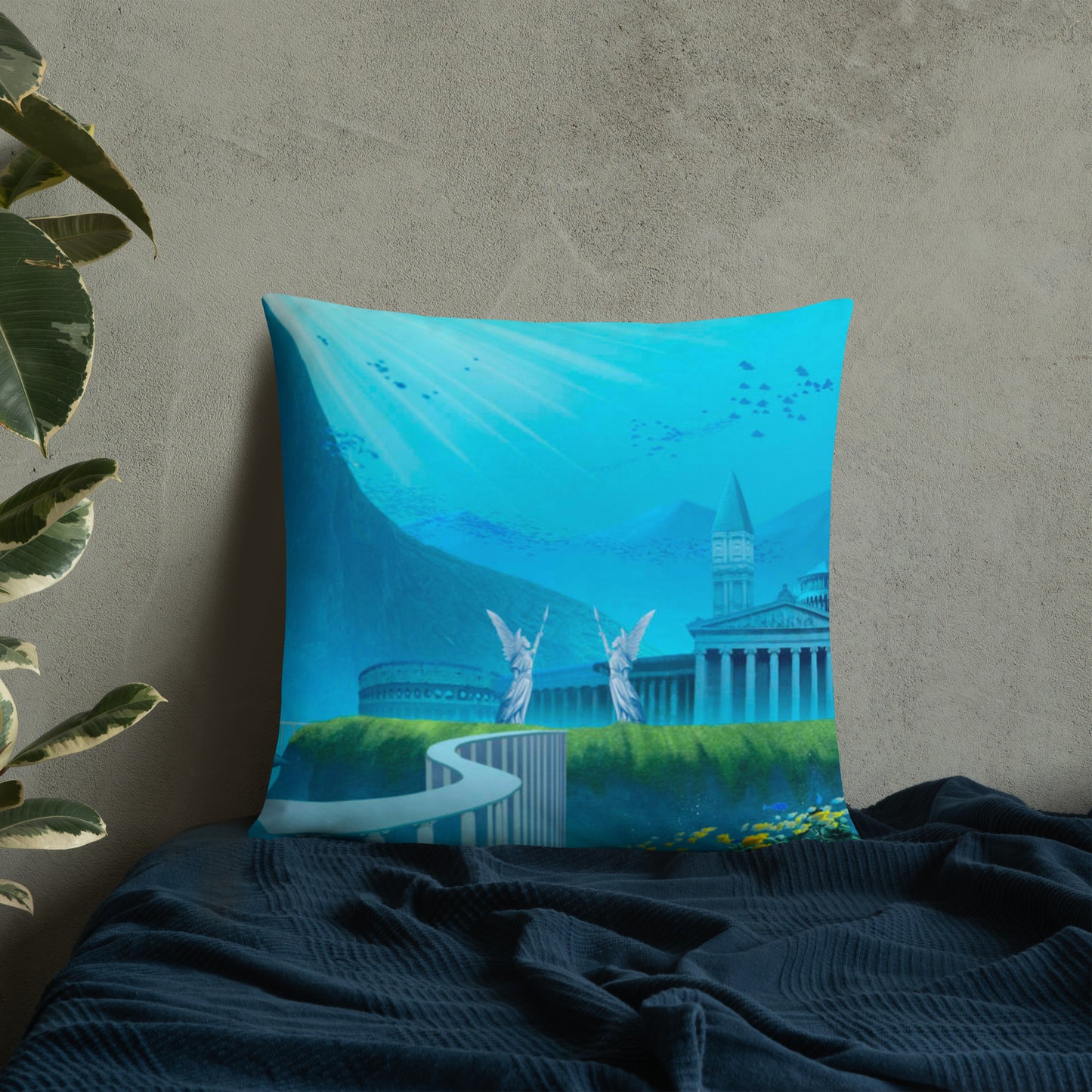 Beautiful Soft Pillow - Atlantis Kingdom