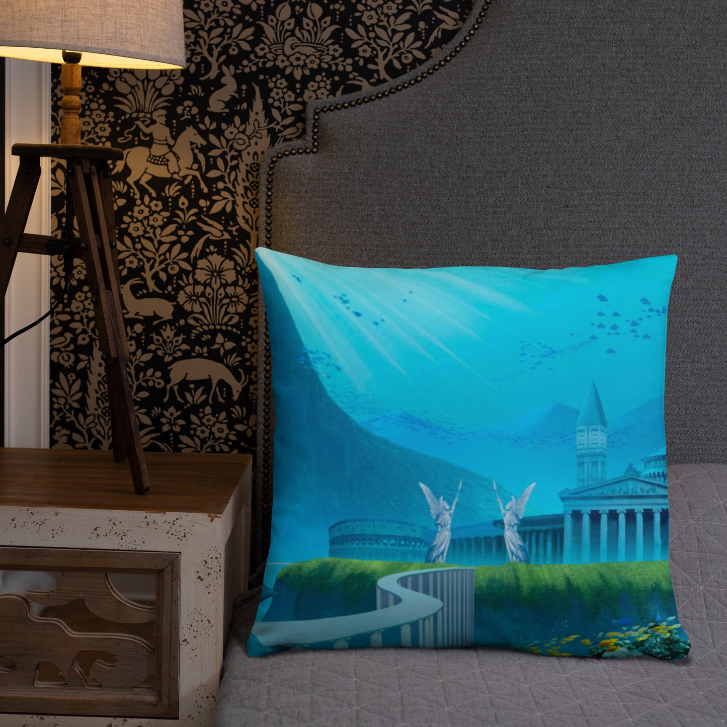 Beautiful Soft Pillow - Atlantis Kingdom