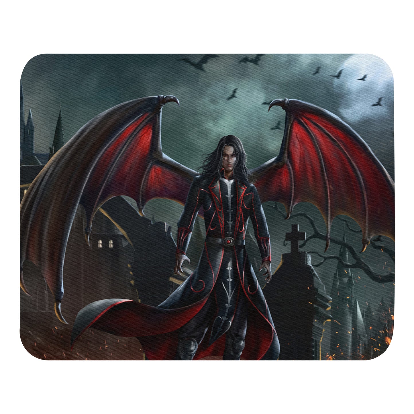 Halloween Mouse Pad - Count Dracula