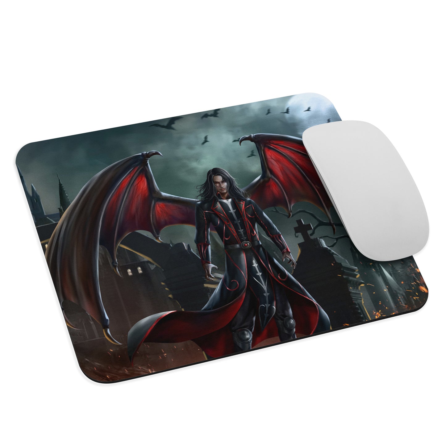 Halloween Mouse Pad - Count Dracula