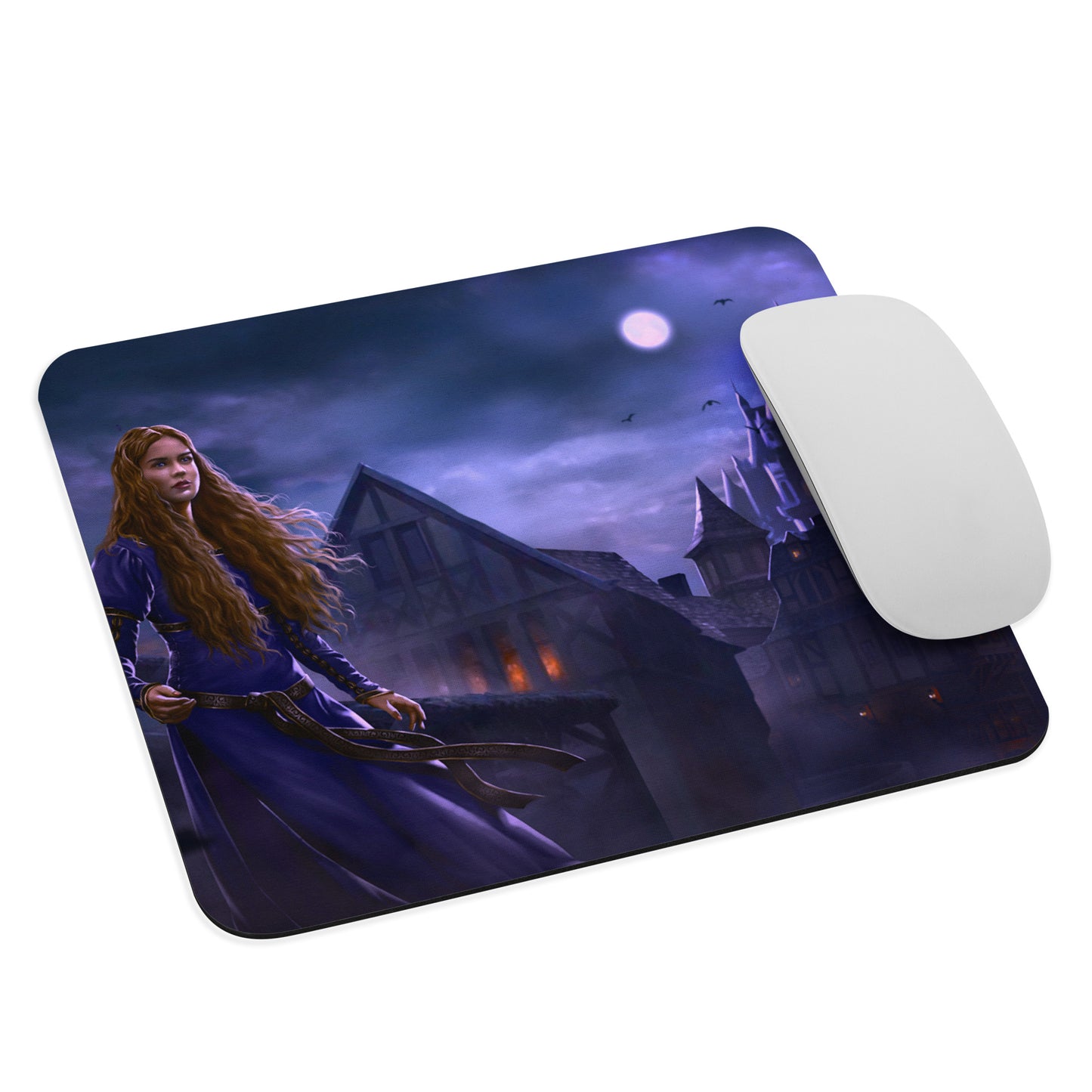 Beautiful Mouse Pad - Medieval Woman